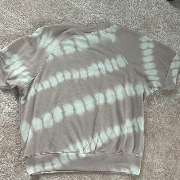 Evereve Roan & Ryan Brand Short Sleeved SweatShirt.  Tie Tye. Sz S - Picture 3 of 5